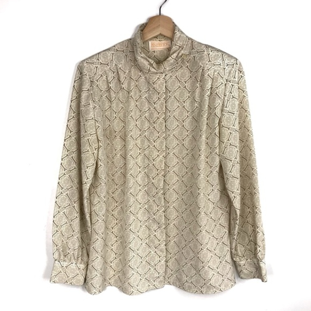 VINTAGE Pendleton Long Sleeve Cowl Button Down